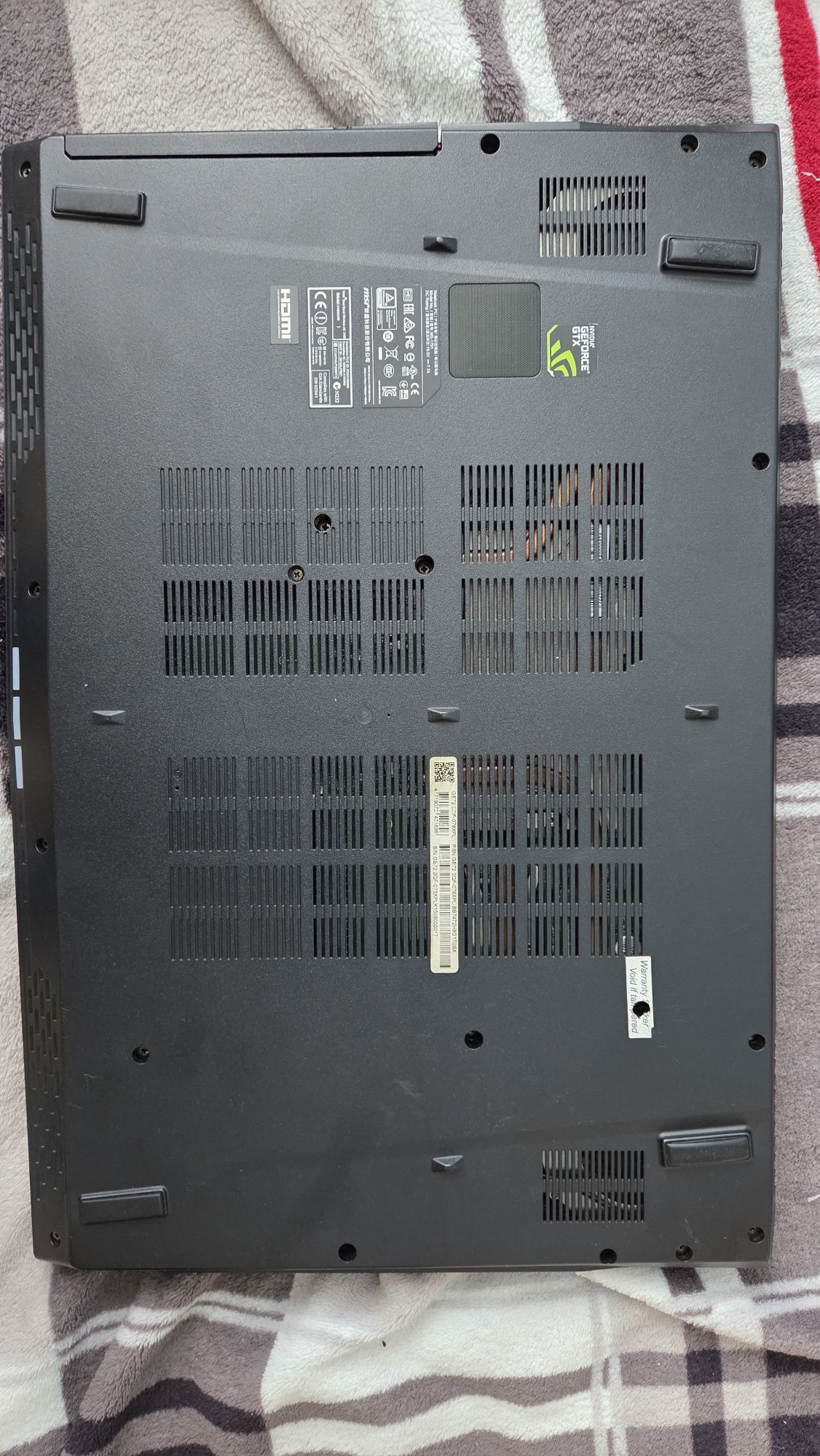 Msi GE72 2qf Uszkodzony