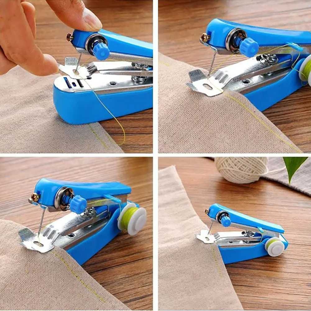 Máquina De Costura Portátil Máquina corte manual Reparação de tecidos