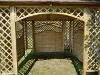PERGOLA Kratka NOWA 41x180 cm łukowa do ALTANY z drewna Altanki WIATY