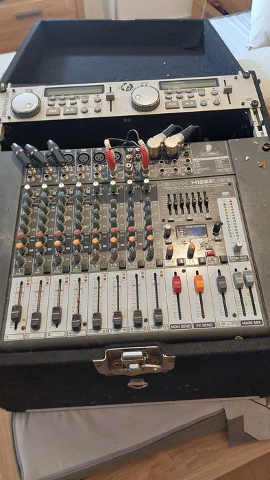 mesa de mistura e acessórios