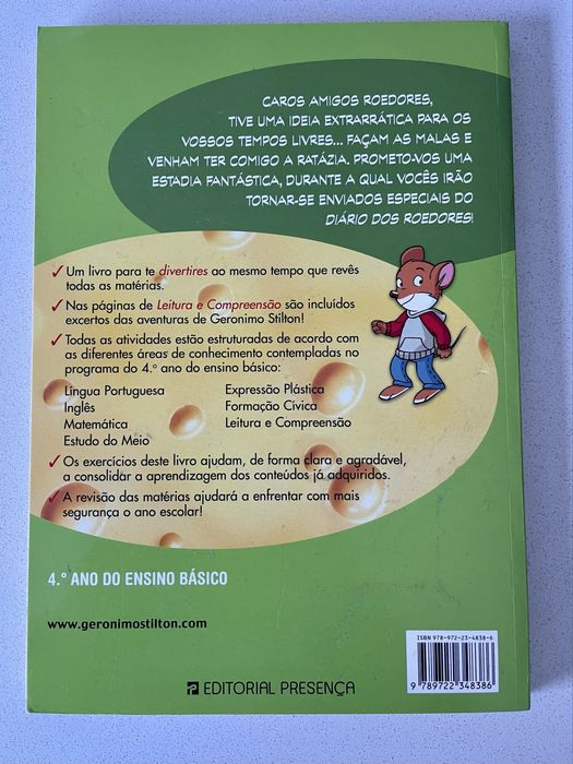 Geronimo Stilton – Aprende e Diverte-te nos Teus tempos livres volum 4
