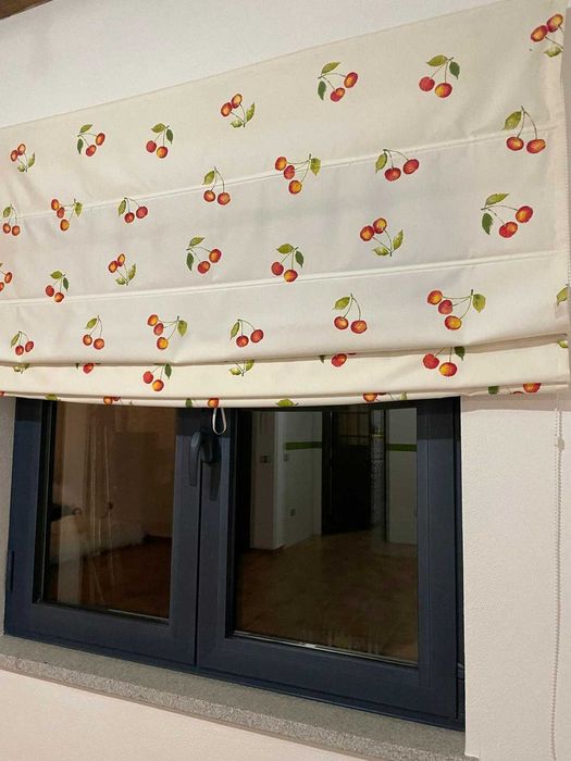 Cortina japonesa de cozinha