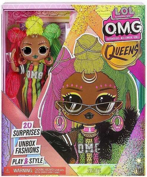 Лялька ЛОЛ ОМГ Королева  LOL Surprise OMG Queens Sways Fashion Doll