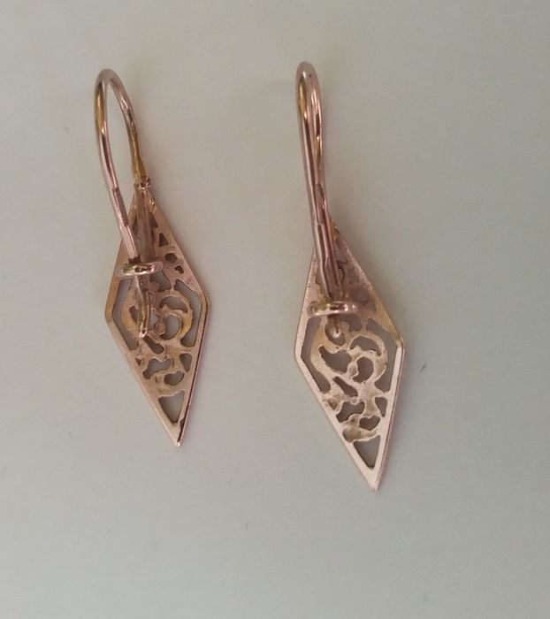 Серёжки золото 375 проба СССР