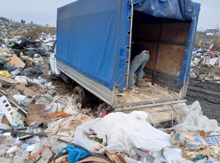 Вывоз любого мусора Хлама Строительного Ветки листья