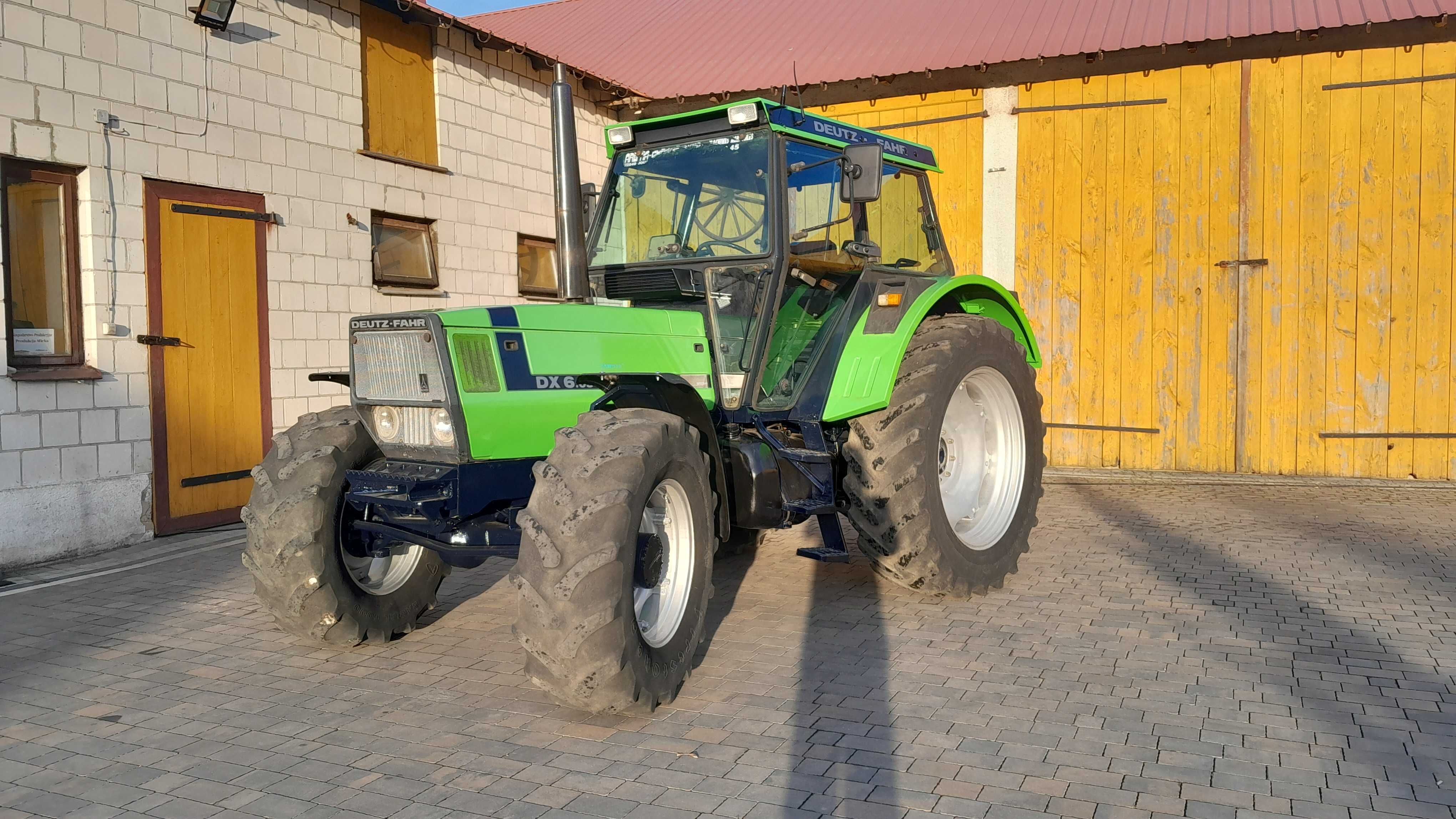 DEUTZ-FAHR DX6.05 SPROWADZONY (nie fendt John deere Renault Mf Claas)