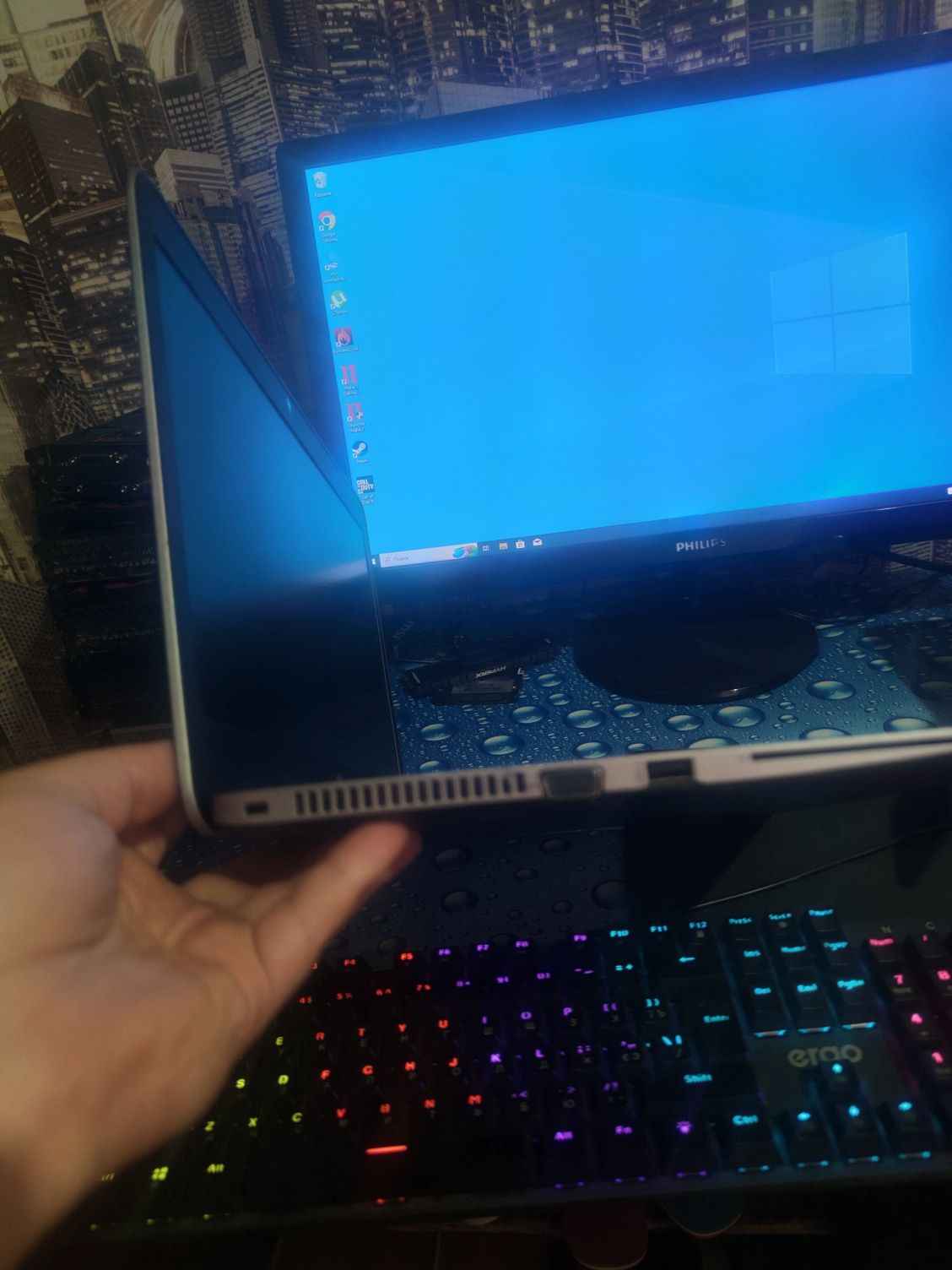 Ноутбук elitebook 840 g4 i5 6300u 8gb ddr4 ssd 256 тонкий лёгкий тихий