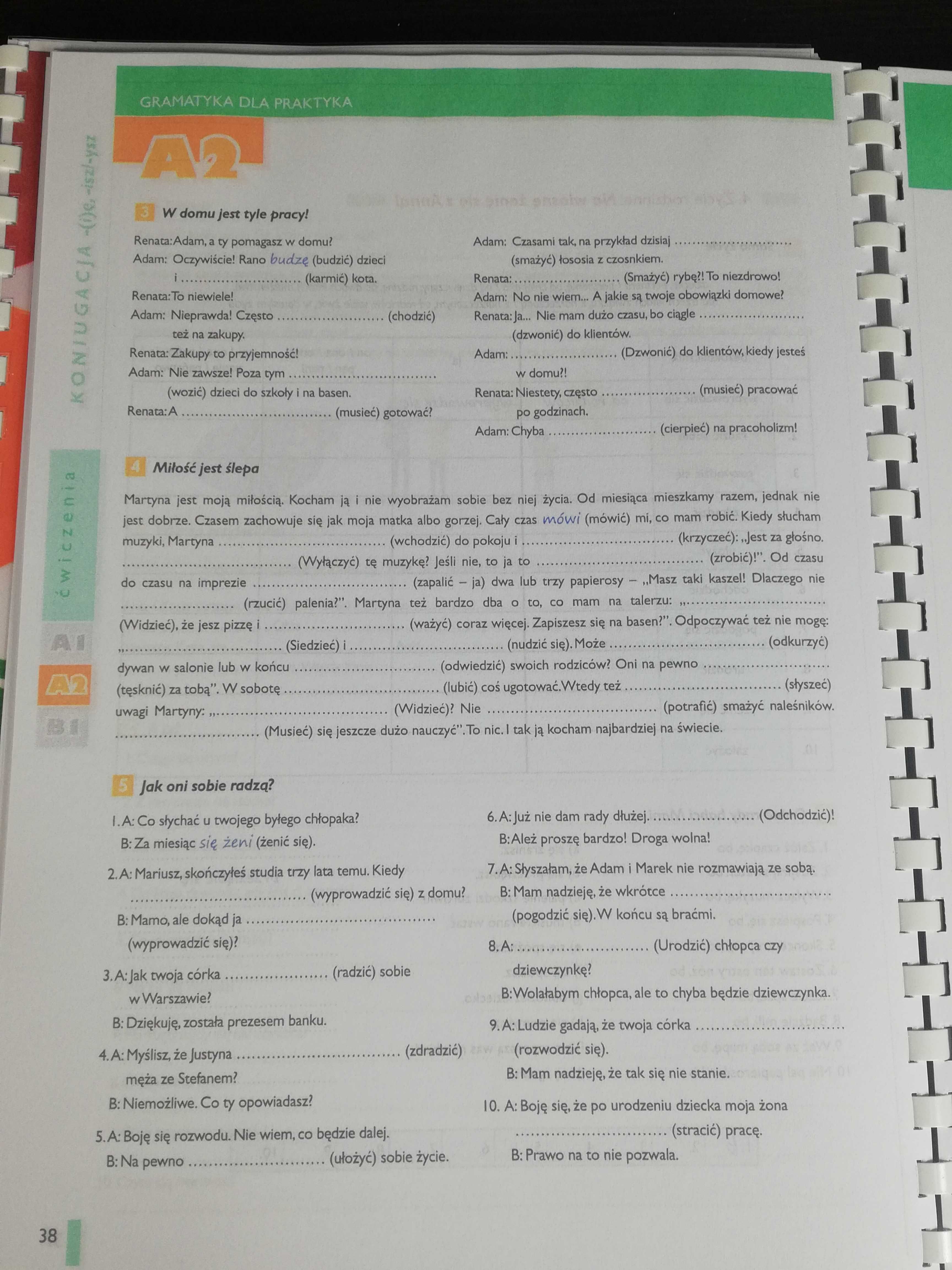 польська мова граматика Gramatyka dla praktyka