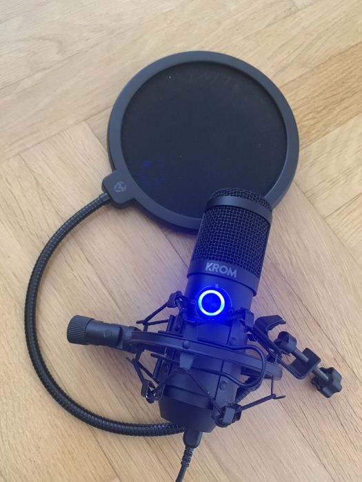 Mikrofon krom kapsule