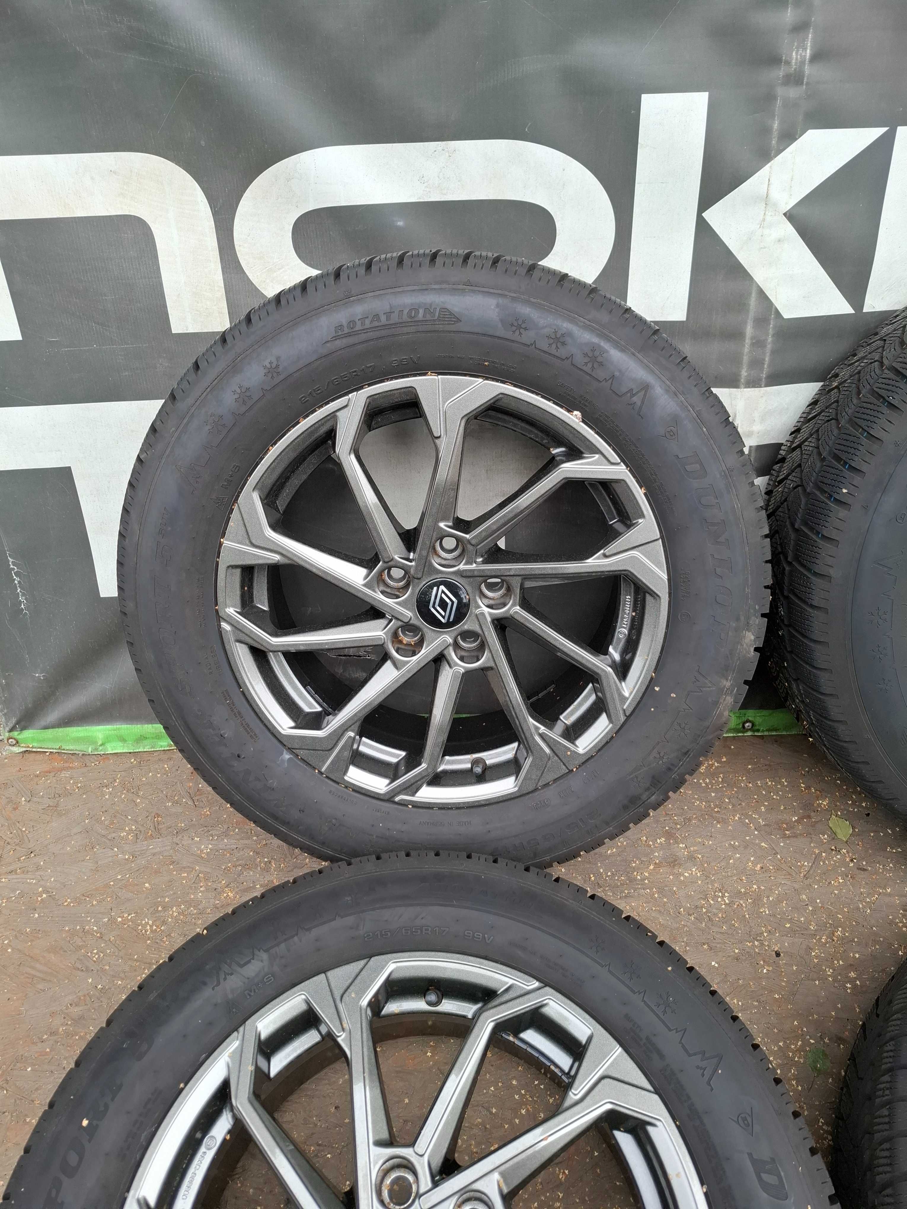 Felgi aluminiowe 17 cali 5x114,3 Renault Talisman Kadjar Captur MONTAŻ