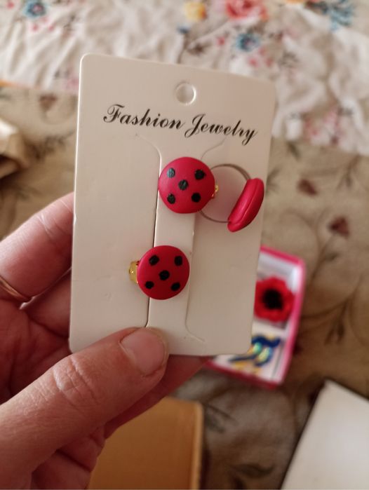 Набор ігровий костюм плаття кармен Леди Баг  : сумочка , маска , колеч