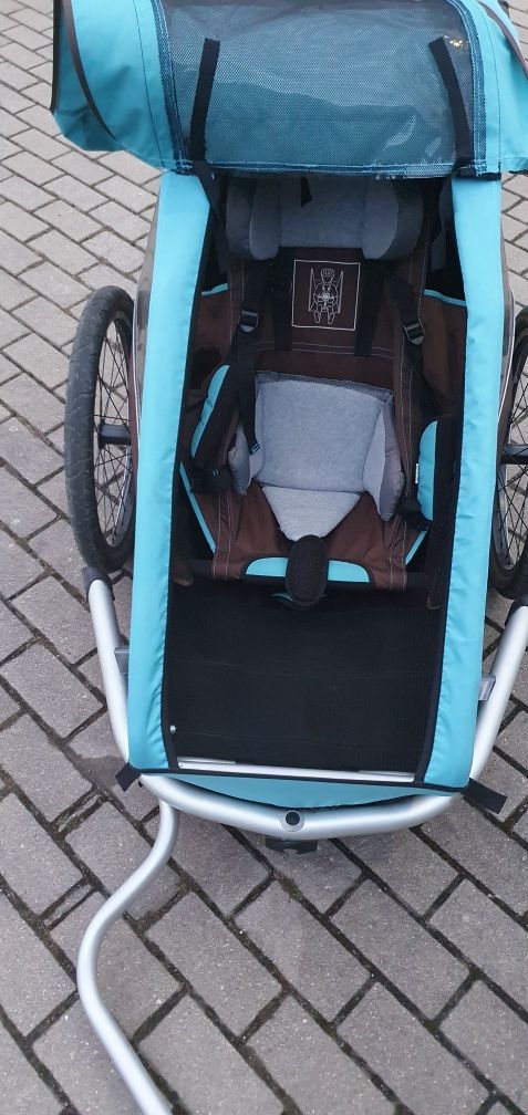 Przyczepka rowerowa Croozer Kid 1 z amortyzacją