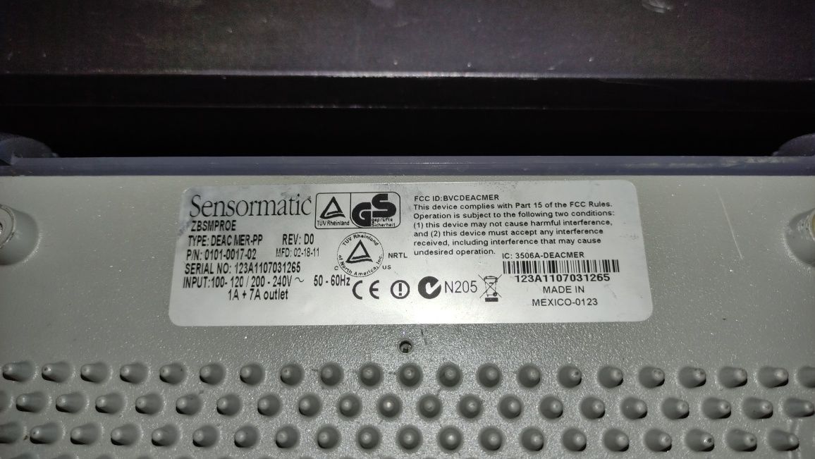 Sensormatic DEAC MER-PP dezaktywator zabezpieczeń antykradzieżowych