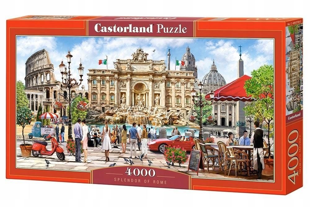 Puzzle 4000 Splendor Rzymu Castor, Castorland