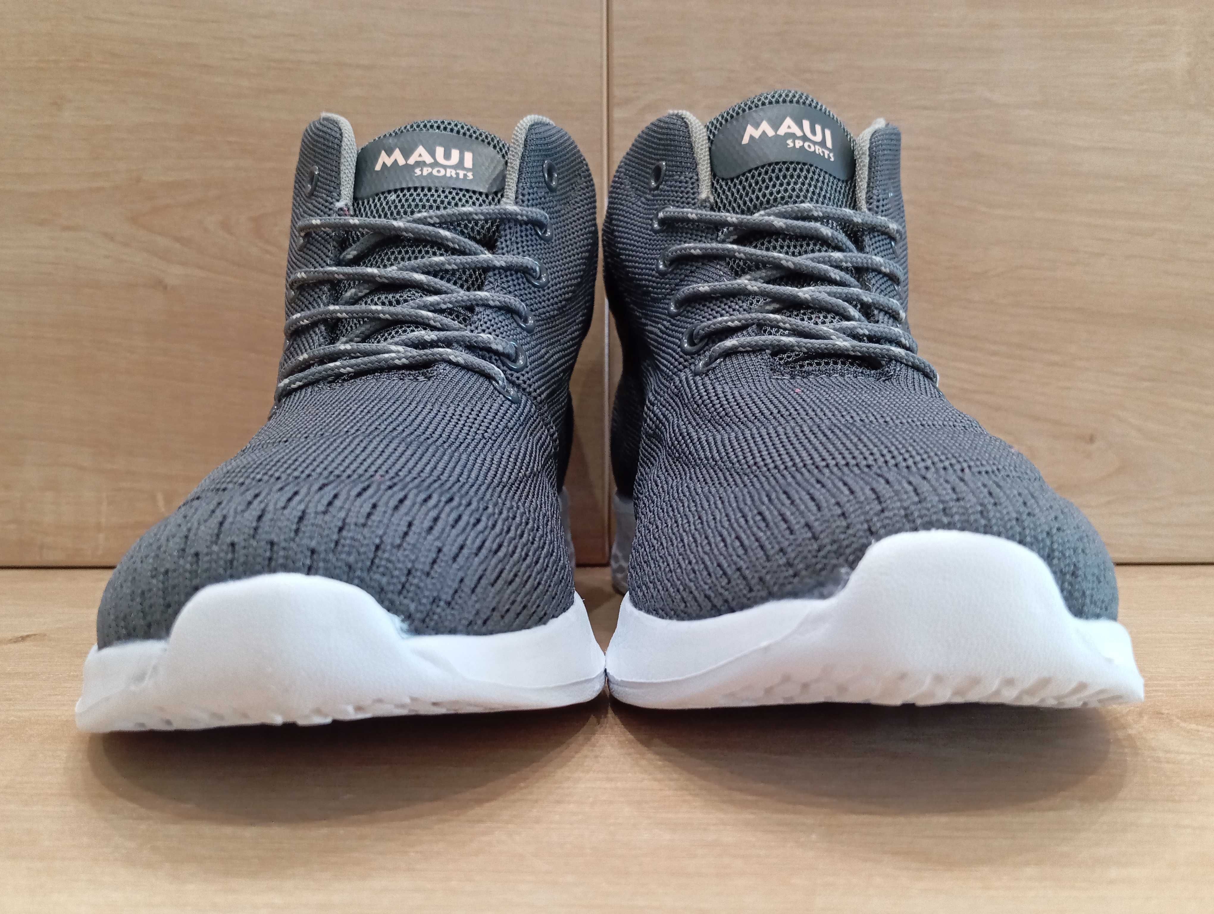 MAUI* SPORTS Super Lekkie Wysokie Sneakersy Damskie Rozm. 39 /25cm.