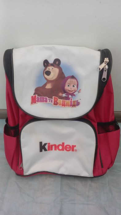 Школьный портфель, рюкзак "Маша и медведь" б у