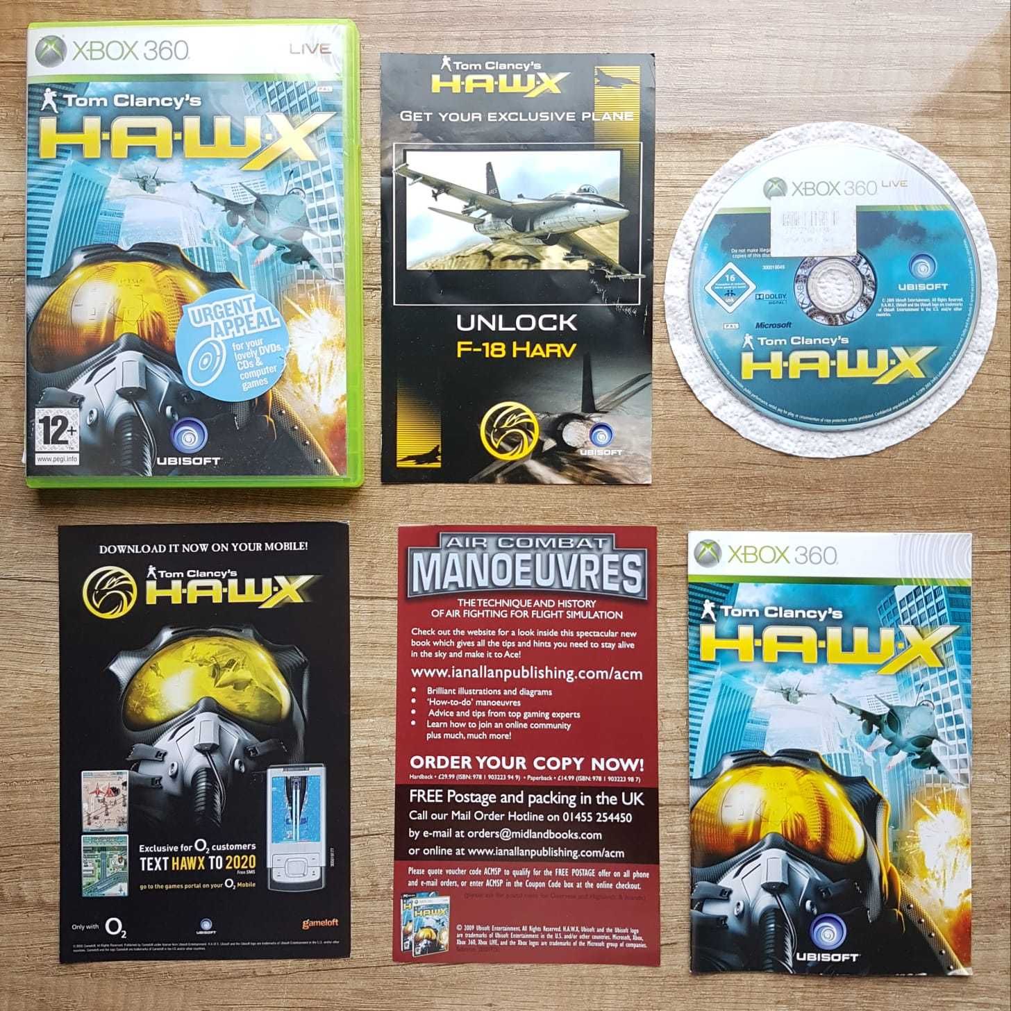 Tom Clancy's H.A.W.X Xbox 360 gra prezent