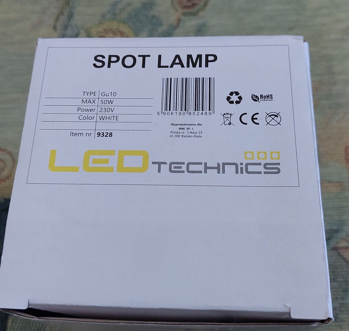 Lampka tuba gu10