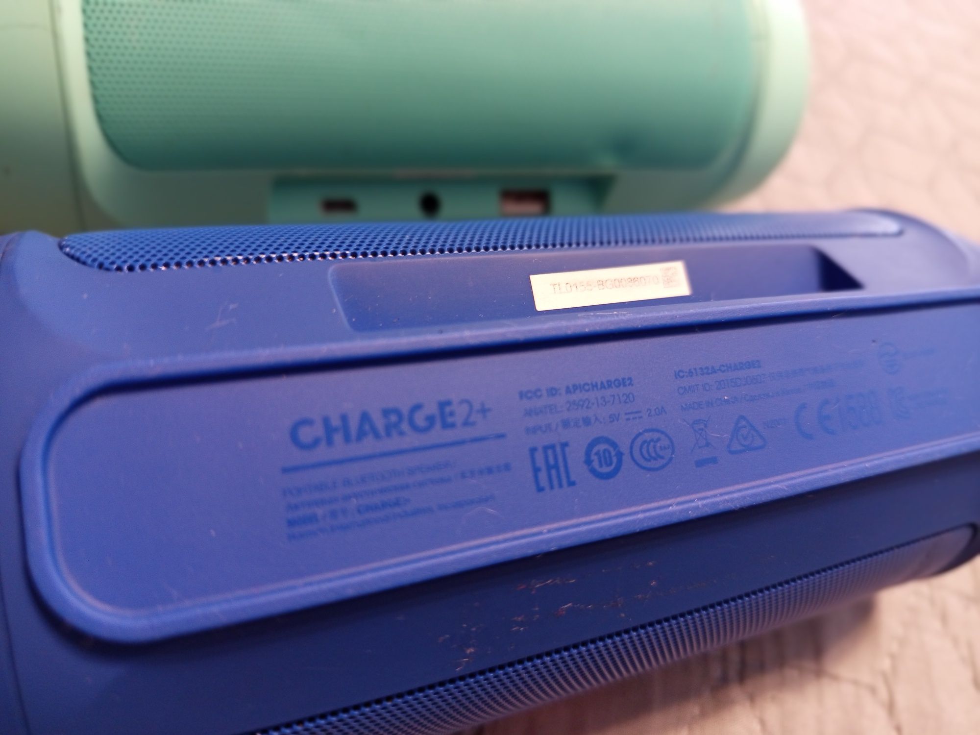 JBL Charge2+ zestaw 2 szt.Nowa bateria!