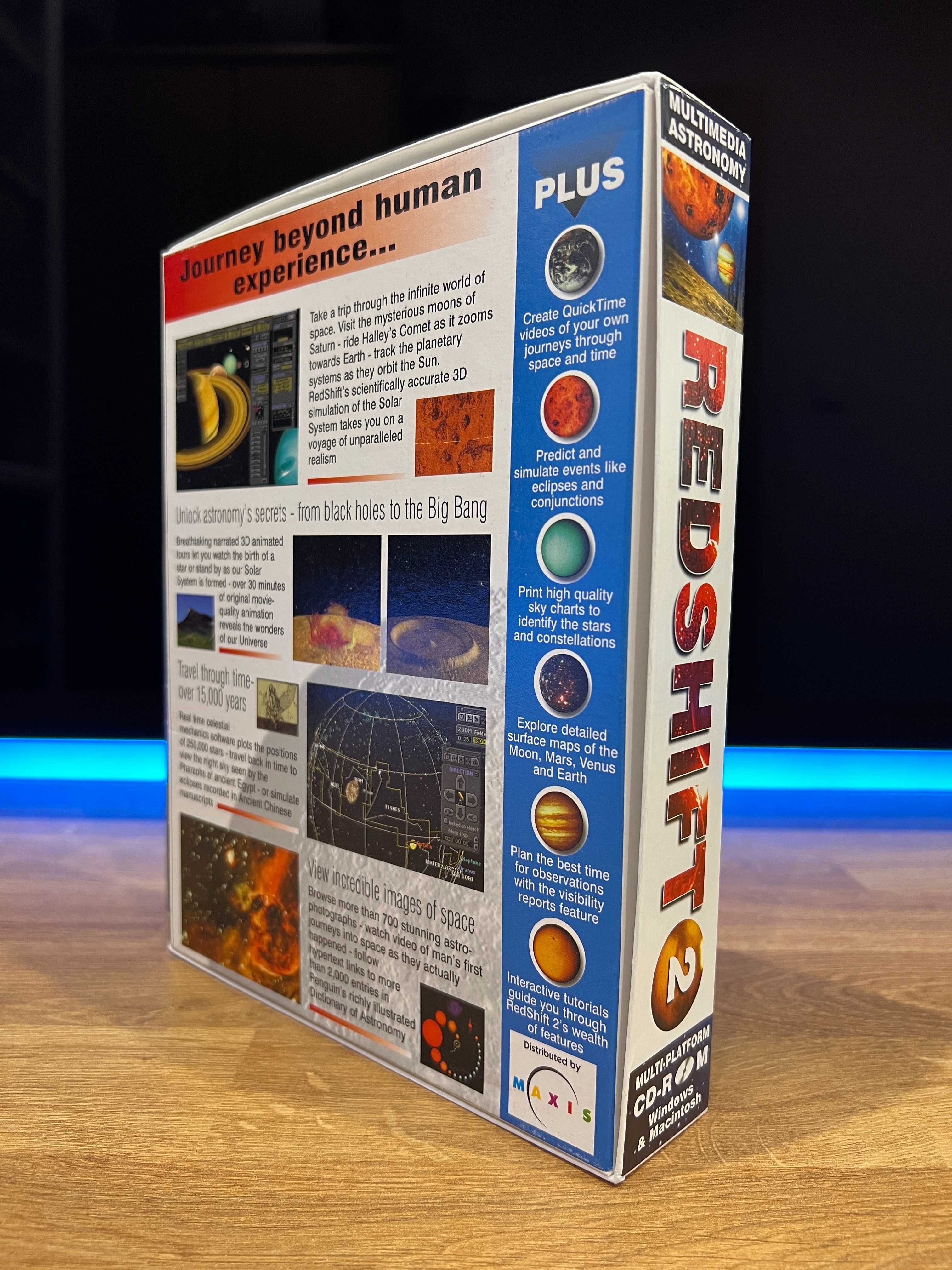 Redshift 2 program astronomiczny (PC/MAC EN 1995) wydanie BIG BOX