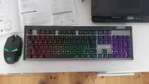 klawiatura + mysz + podkładka  Gaming - Armor RF800 Kit bezprzewodowa