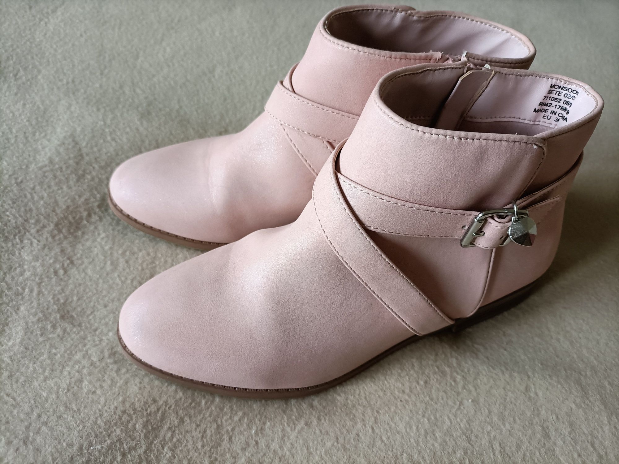 Botas rosa rasa n 36