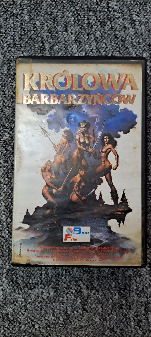 Królowa Barbarzyńców vhs film kaseta