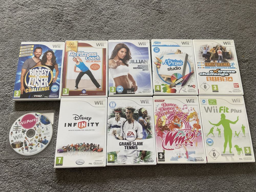 Consola wii com jogos