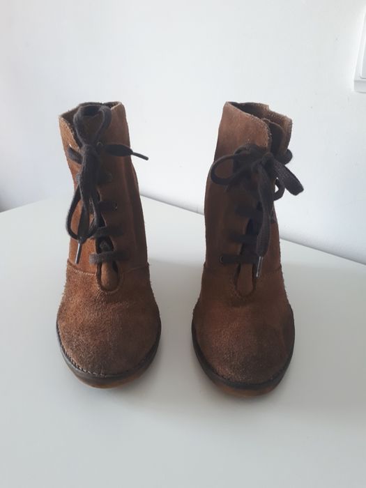 Saltos Botas Camurça Mango (numero 38)