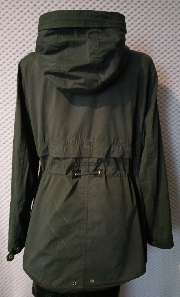 Ciemnozielona kurtka damska parka wiosenna XXL LHD by Leeson