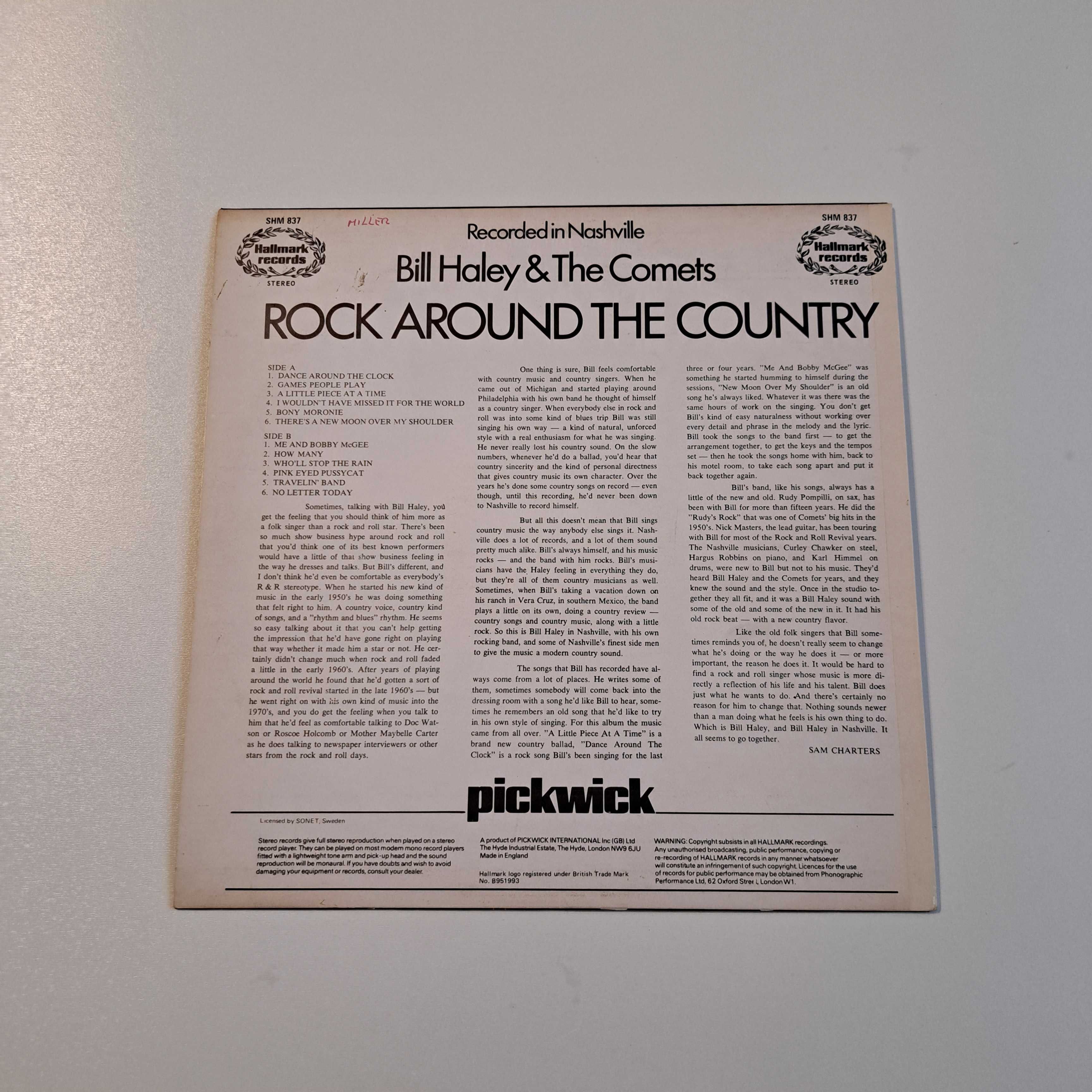 Płyta winylowa  Bill Haley & The Comets - Rock Around The Country