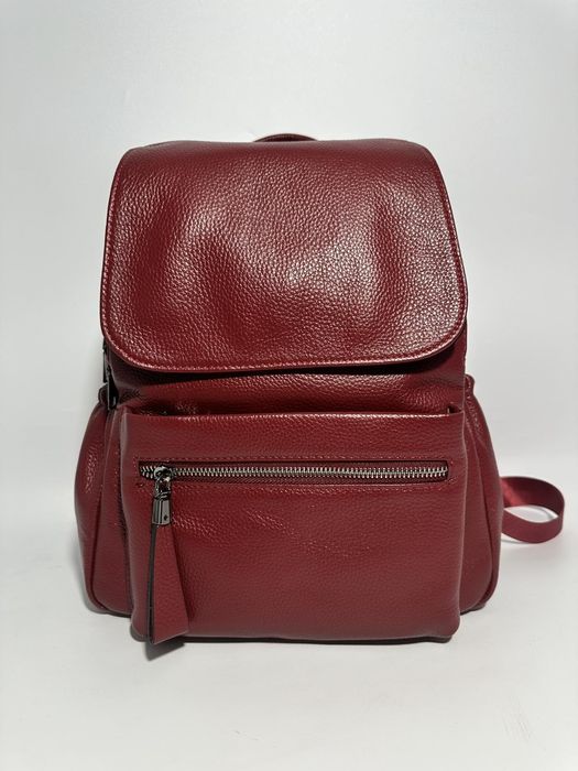 Шкіряний жіночий рюкзак