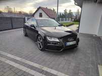 Audi A7  2011r. S line - 3.0 TDI, Wnętrze S7 - Dociągi