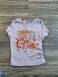 Liliowy top bershka