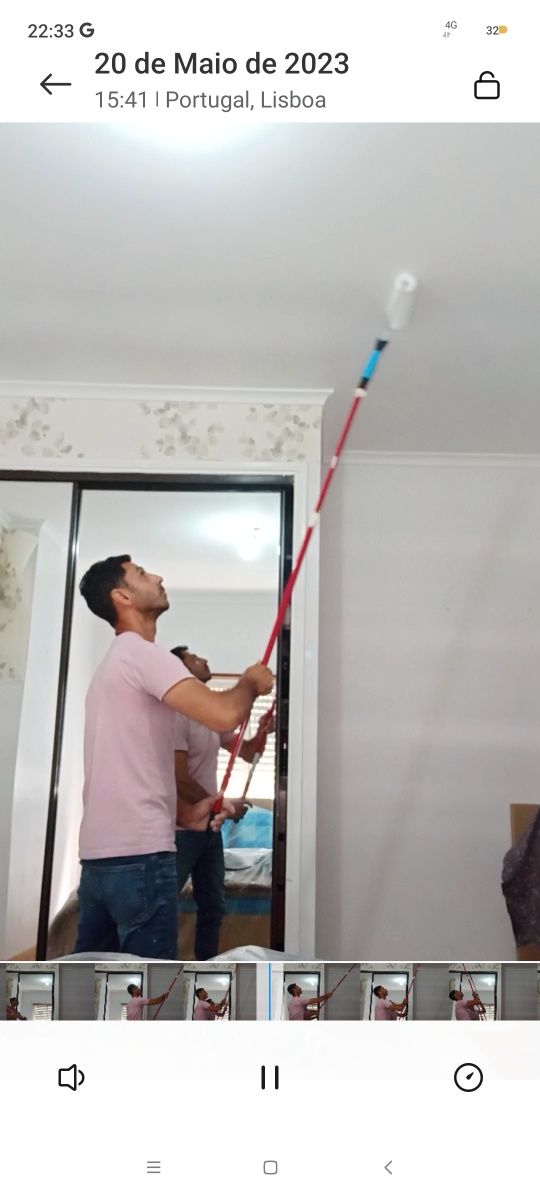 Pintor e Reparo em pinturas