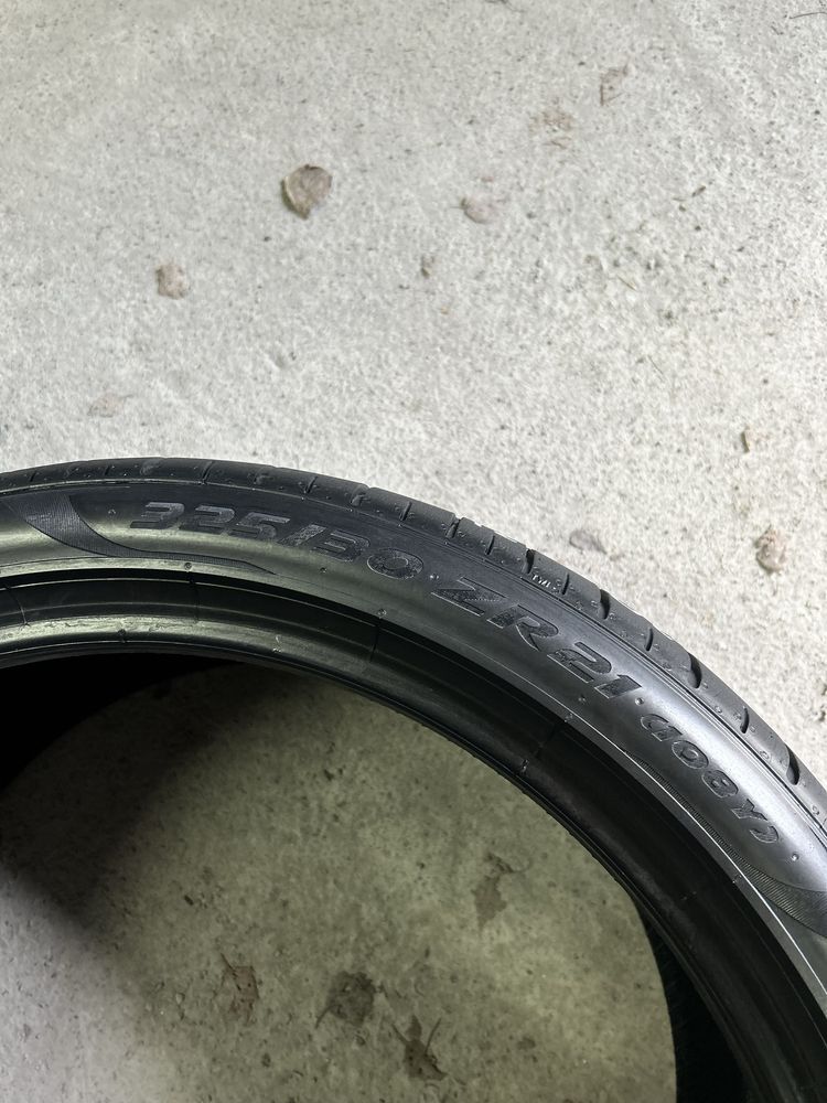 ЯК НОВІ 325/30/21 Pirelli пара літо шини склад резина з Європи