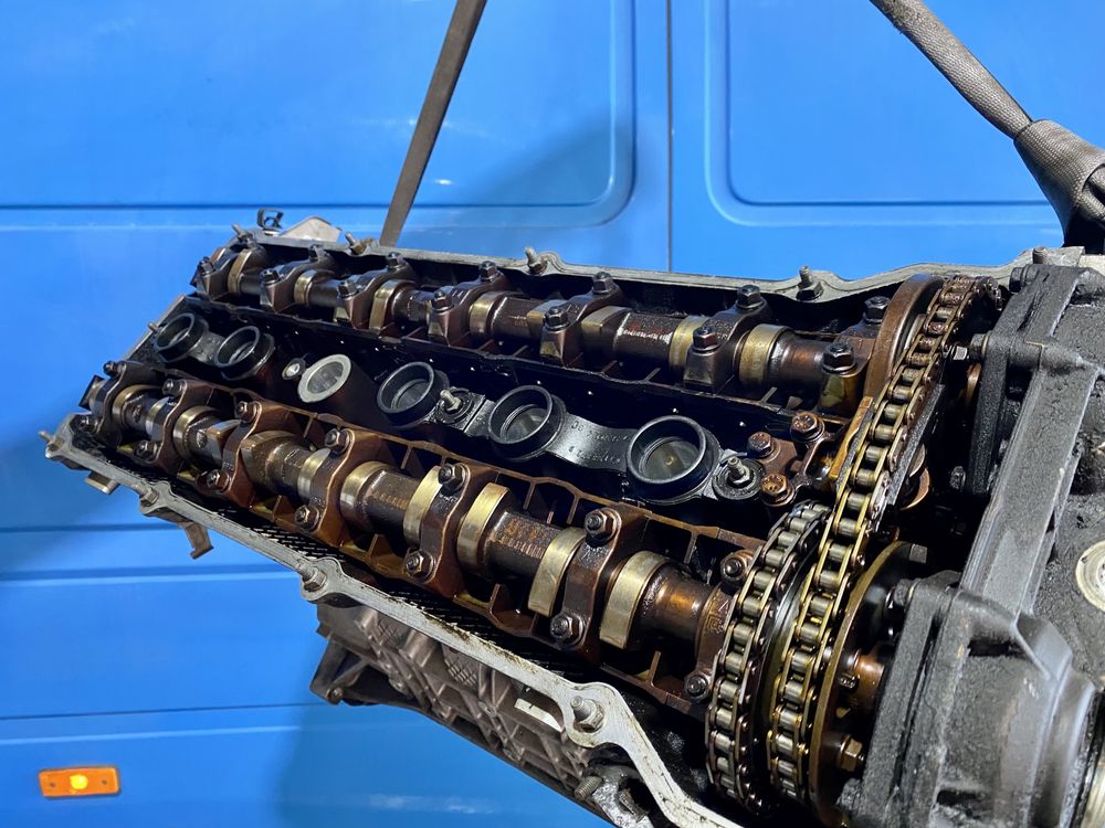 Мотор BMW E39 Е60 Е46 M54 2.2 i Двигатель БМВ Е39 М54 520 і Шрот