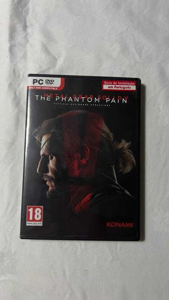 Metal gear Solid V The Phantom Pain Jogo DVD