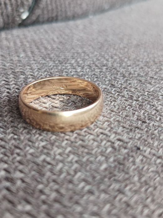 Złota obrączka 14K Warmet