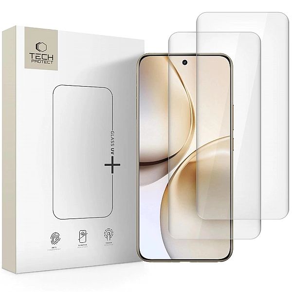 Szkło Hartowane Tech-Protect Glass Uv+ 2-Pack Realme 14 Pro+ Plus 5G C