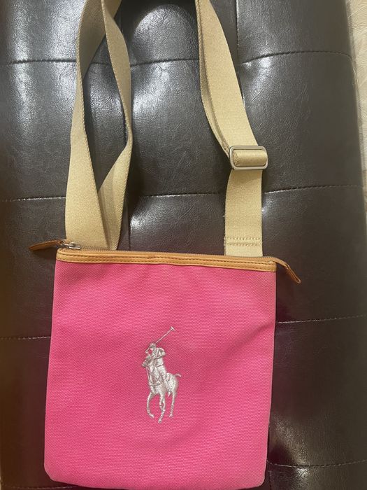 100% Орігінал  Сумка Polo Ralph Lauren з вишитим лого