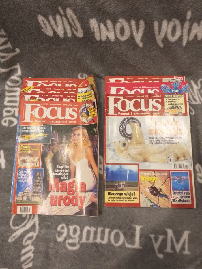 Magazyny focus 7 szt