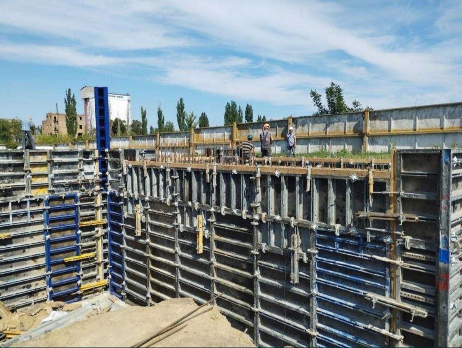 Оренда опалубки, вертикальна опалубка,опалубка для фудаментів