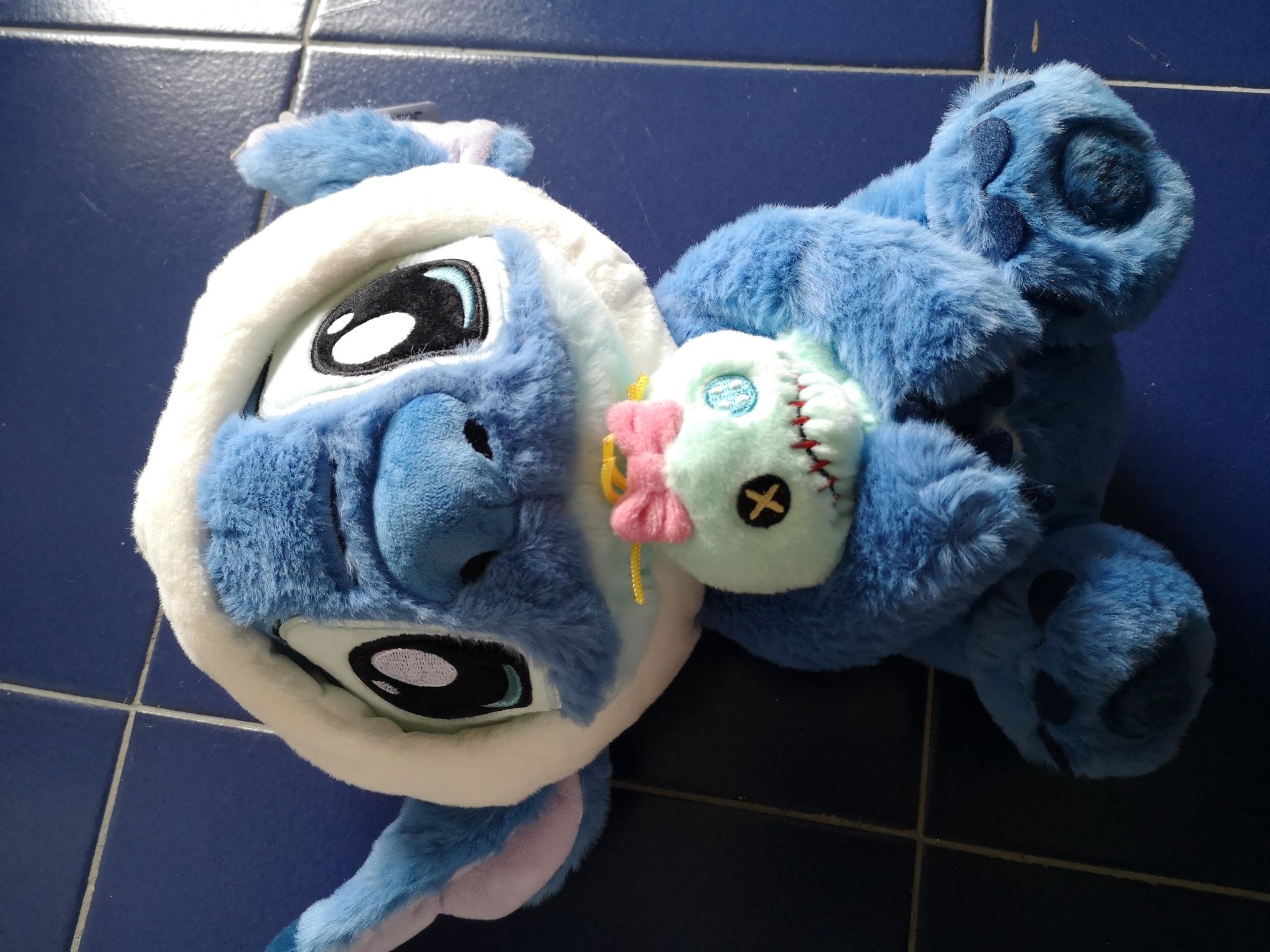 Mochila peluche do stitch da Disney