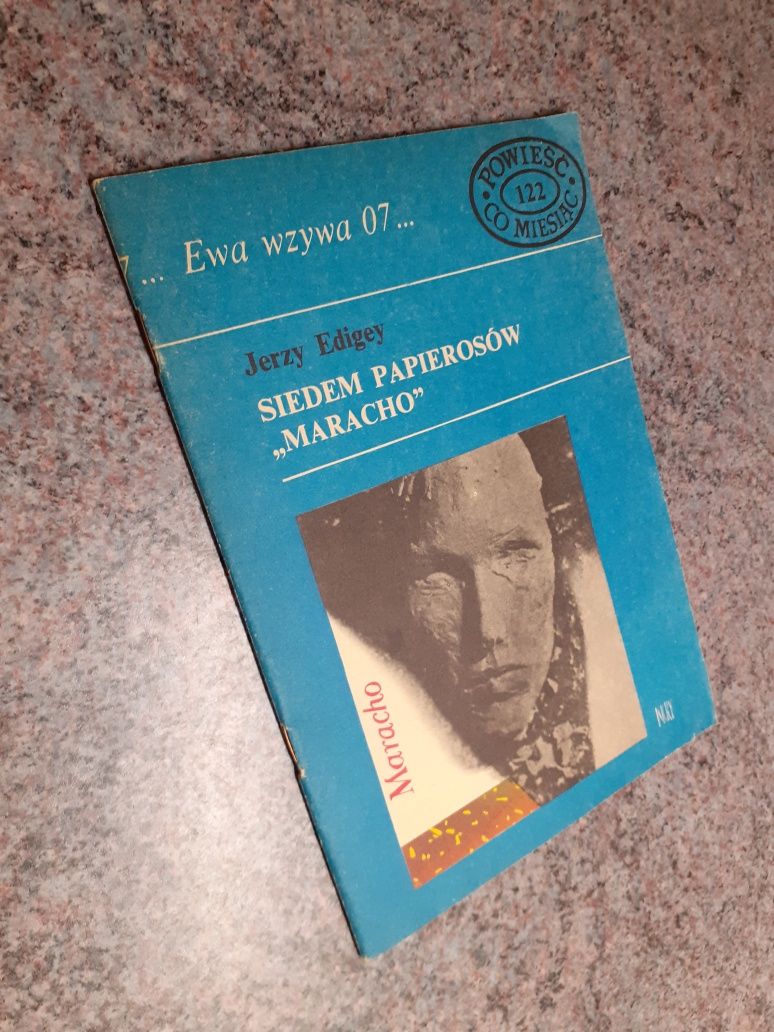 Jerzy Edigey - Siedem papierosów"Maracho" Ewa wzywa 07 nr 122 /Iskry ]