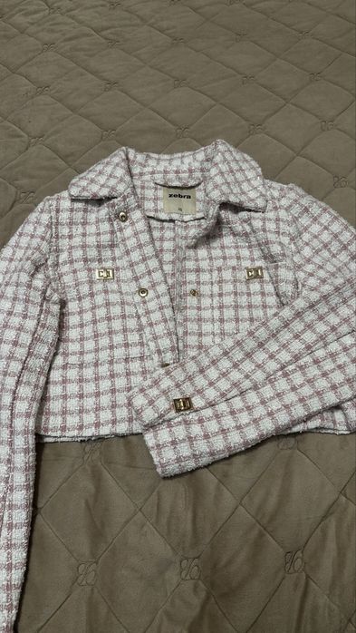 Твідовий укорочений піджак