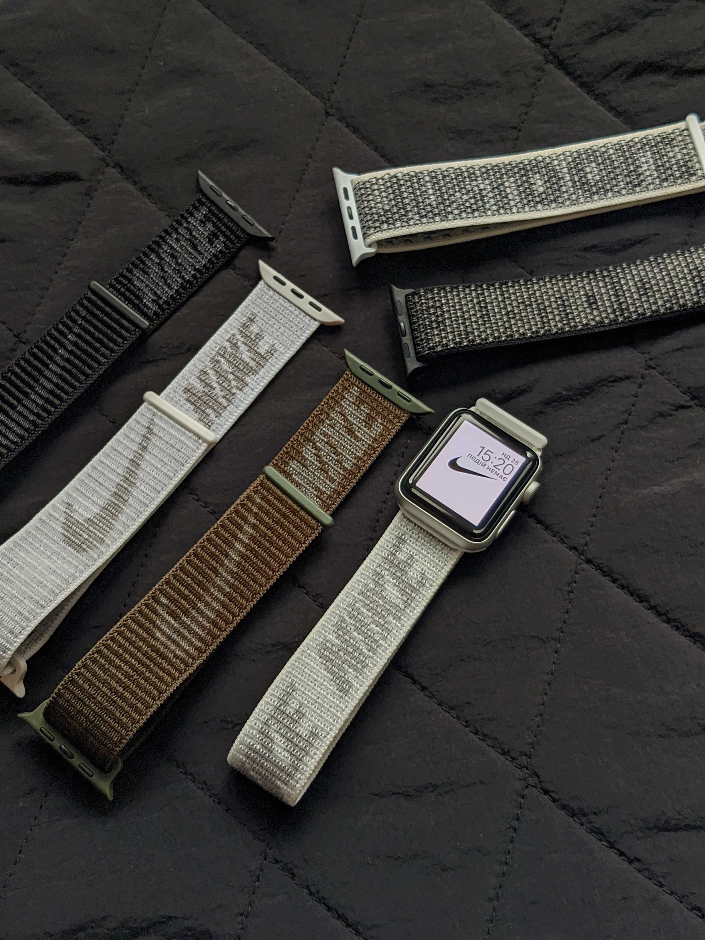 Тканинний ремінець Nike Apple Watch SE 38 40 41 мм ремешок