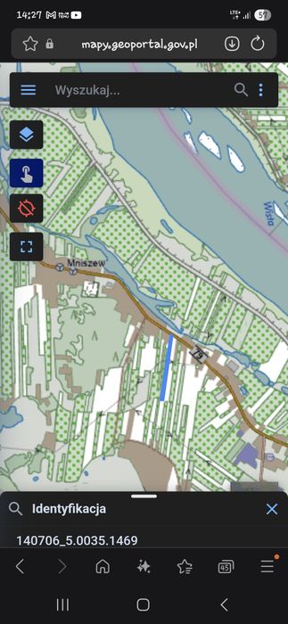 Działka rolno budowlana 4600m2 Mniszew