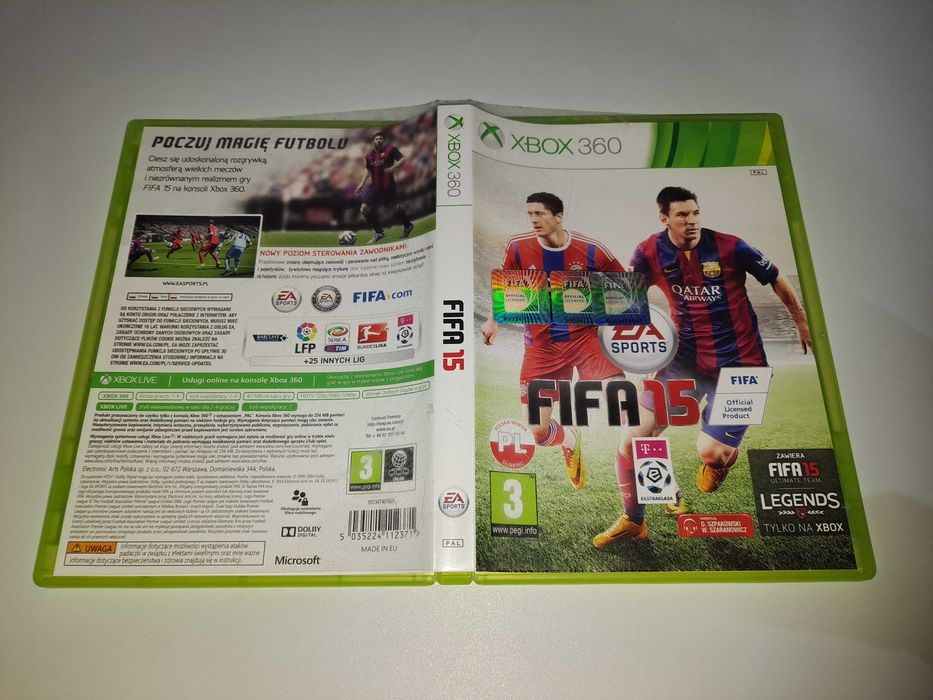 Fifa 15 [Polskie Wydanie] Xbox 360