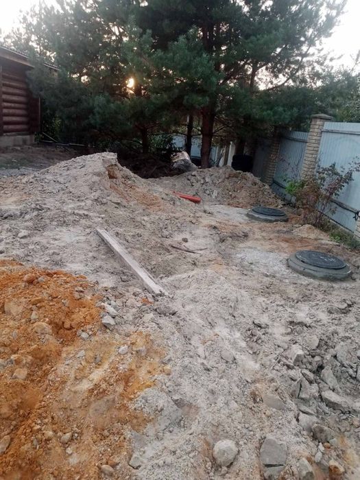 Каналізація, Септик,  Вигрібна яма | Бетонні кільця | Канализация, КС